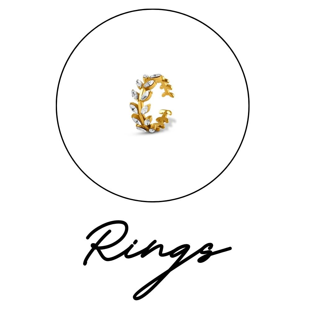 18K Gold Plated Rings